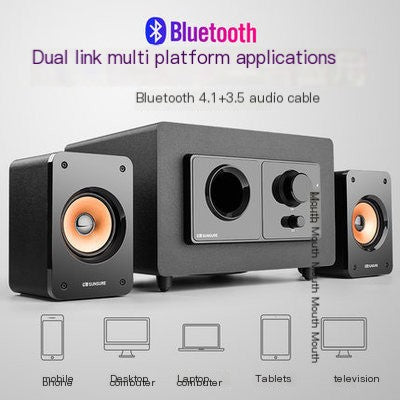 German Q60 Bluetooth Subwoofer Multimedia Speaker 2.1