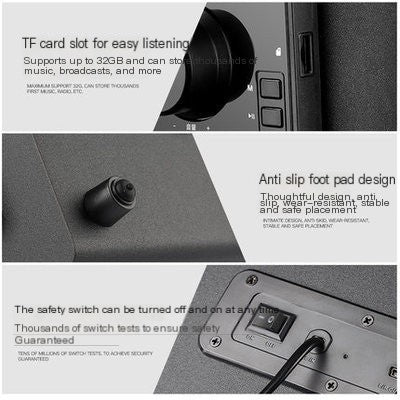 German Q60 Bluetooth Subwoofer Multimedia Speaker 2.1